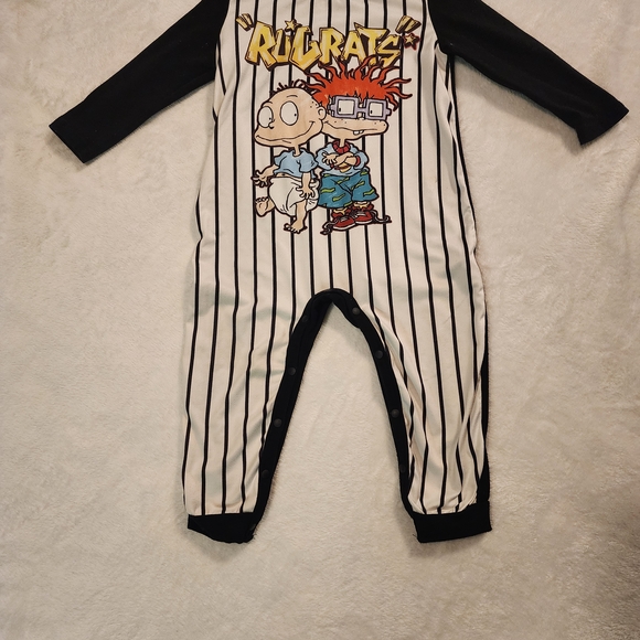 Other - Kids Striped Footie Pajamas